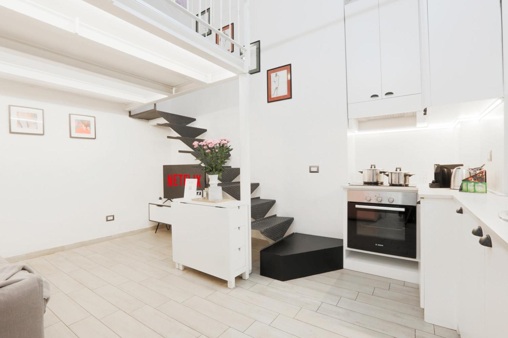 Ferienwohnung Fashion Loft 8 Min To Duomo Mailand Exterior foto